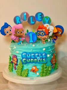 Bubble Guppies Cake topper/ Bubble Guppies / Bubble Guppies Party Supplies