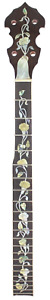 5 String 22 frets Banjo Neck Maple MOP & Abalone Inlaid NBN594