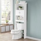 New Listing23 in. W Bathroom Space Saver Cabinet w/ 3 Fixed Shelves,over the Toilet Storage