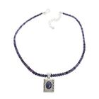 HSN Jay King Sterling Silver Tanzanite Pendant and 18