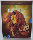 Disney's The Lion King 3 Movie Collection (3-Disc Blu-ray Set, All 3 Movies)
