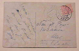 ESTONIA  1921 TPO SGUNRE-JARNI on CARD
