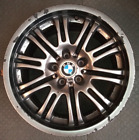 01-06 BMW E46 M3 Gunmetal Rear Wheel 2229960 9 x 18 Style 67 Double Spoke OEM