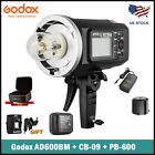 Godox AD600BM 600W HSS 1/8000s All-In-One Studio Outdoor Flash+CB-09 +PB-600 Bag