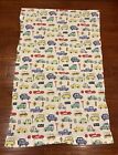 Crate & Kids Colorful Cars Toddler Bed Flat Sheet