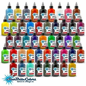 StarBrite Colors Tattoo Ink Top Seller - 1/2 oz / 1 oz Bottle USA