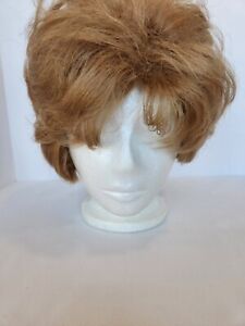 Vintage Women's Wig Blonde 100% Human Hair Capri Wig Imports Pre-Owned Unwashed