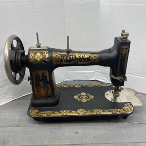 VINTAGE White Rotary U.S.A. sewing machine - antique 1913 FR 2453267