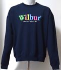 Authentic Wilbur Soot 96' Version 1.2 Navy Puff Print Cotton Crewneck Limited Ed