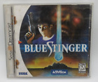 BLUE STINGER GAME FOR SEGA DREAMCAST, GAME DISC, CASE, MANUAL ACTIVISION