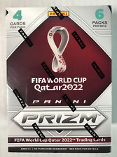 2022 Panini Prizm FIFA World Cup Qatar - 24 Soccer Cards Blaster Box New Sealed