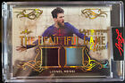 1/1 Lionel Messi The Beautiful Game Used dual patch 2021 Leaf Ultimate Sports