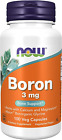 NOW Supplements, Boron 3 Mg, 100 Capsules