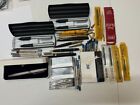 Lot  Vintage Pen And Pencils - Sheaffer , Cross And More