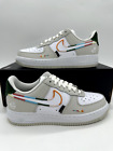 Nike Air Force 1 07 SE Women's size 6.5 All Petals White Leather shoe FN8924 111