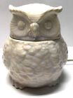 Yankee Candle Co OWL Wax Warmer - Electric Tarts Wax Melts Ivory Off White Cream