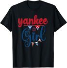 4th Of July Yankee Girl American Flag Fourth Of July T-Shirt