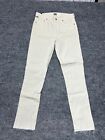 Citizens of Humanity Racer Skinny Jeans Size 27 Womens White High Rise