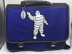 Michelin Man Logo Blue Black 2 Compartment Laptop Padded Messenger Bag Backpack