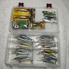 Fishing Lures Lot Of 24 Various staysees, Whopper Ploppers, Etc. (lot 106)