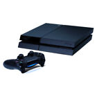 Sony PlayStation 4 PS4 - 500GB Jet Black Console - Good Condition