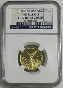2013Mo Mexico G1/4 Onza Early Releases PF 70 Ultra Cameo
