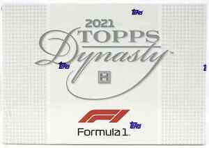2021 Topps Dynasty F1 Formula 1 Racing Hobby Box English Factory Sealed
