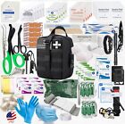 251 Pc Medical Molle Bag Survival IFAK Kit - Compact Travel Family First Aid Kit