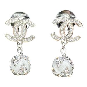 Chanel crystal  & rhinestone earrings