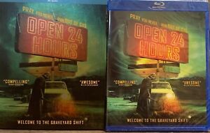 Open 24 Hours (Blu-ray, 2018) NEW SEALED Horror with Slipcover