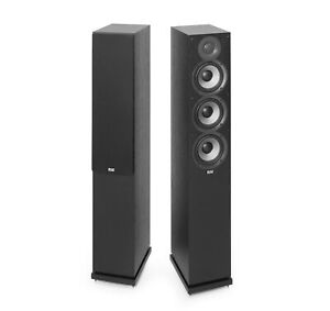 Elac Debut 2.0 F5.2 Black Open Box Tower Speakers (Pair)