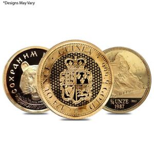 1/4 oz Generic Gold Coin .999+ Fine (Secondary Market)
