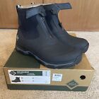 MUCK Boot Company - Men's Apex Mid Zip Ankle Boot - Black/Gray Size 12