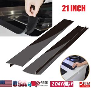 New Listing21 inch Silicone Stove Counter Gap Cover Oven Guard Spill Seal Slit Filler USA