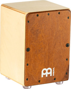 Mini Cajon Box Drum with Internal Snares - MADE in EUROPE - Almond Birc...