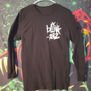 BLINK 182 LONGSLEEVE Tour Shirt Size M Alt Punk Rock Band Concert Double-Sided