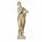 Persephone Goddess Of The Underworld Springtime Gold Flower Statue 9.8