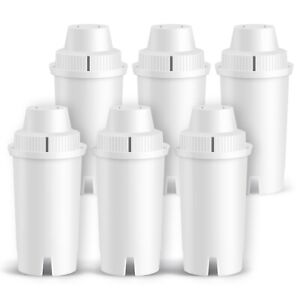 ICEPURE Pitcher Water Filter Replacement for Brita® Standard Water Filter 6 PACK