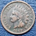 1867 Indian Head Cent 1c Better Grade #71660