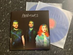 Paramore - S/T Vinyl 2LP Blue Translucent RARE 2013 USA Limited 1500