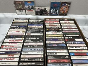 Cassette Tapes 70s 80s 90s Build Your Own Rock Pop Combine Ship & Discount at 2+