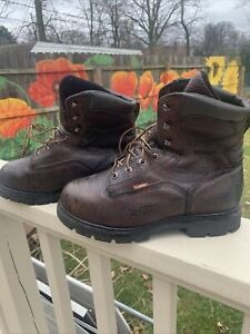 Worx by Red Wing Steel Toe Work Boots w/ Met Guard Size 9 #5828
