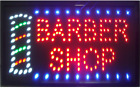 Barber Shop Sign for Business - Led Barber Shop Decor Open Light Sign - Motion -