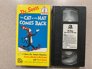 Dr. Seuss - The Cat in the Hat Comes Back (VHS, 1992) Random House Beginner Book