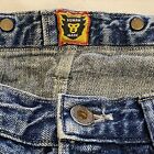 Human Made Sz M 30 Waist Blue Denim Button Jean Dry All Shorts -Vintage