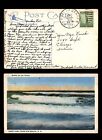 New ListingMayfairstamps US 1941 Randolph Ctr to Chicago IL Ocean Waves Postcard aaj_62939