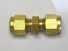 1- Swagelok Brass Compression Union Fitting, 1/4