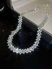 Claw Chain Rhinestone Chain Necklace For Women Statement Necklace Modern