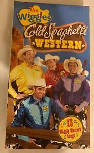 The Wiggles Cold Spaghetti Western (VHS, 2004) 13 Wiggly Western Songs