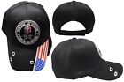 When Guns Are Outlawed I Will Be An Outlaw Black USA On Bill Embroidered Cap Hat